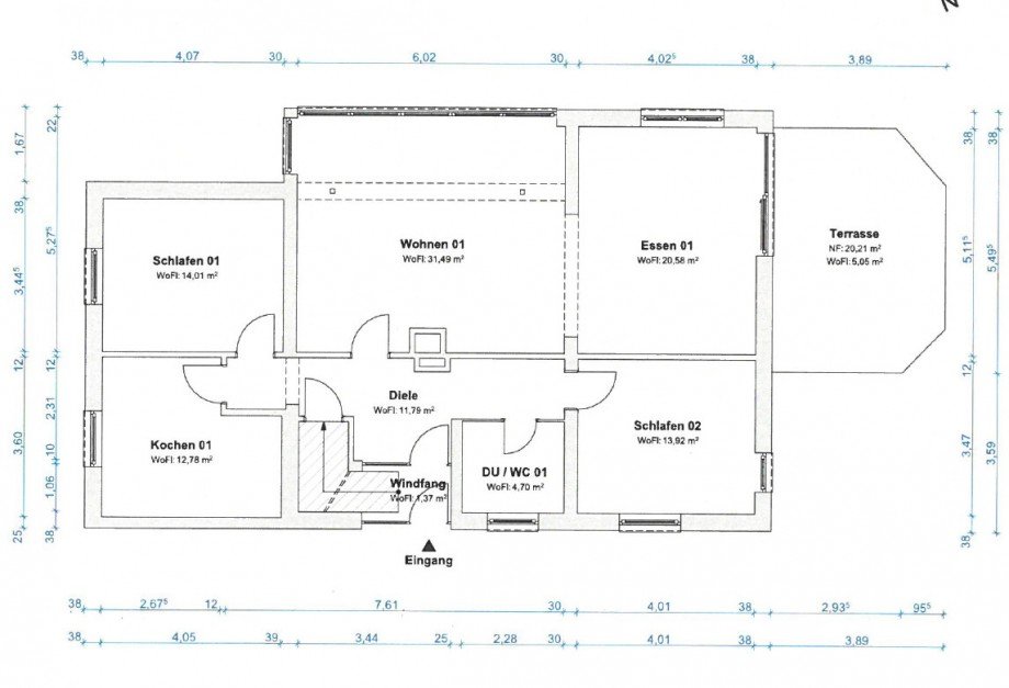 EG Einfamilienhaus Celle / Wietzenbruch