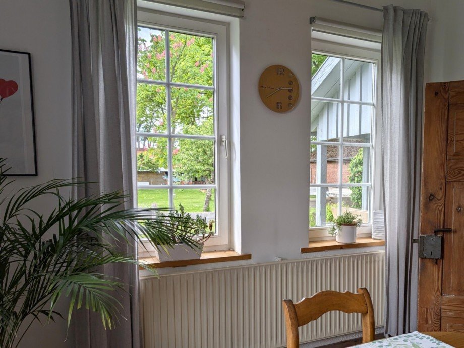 Blick aus dem Fenster Einfamilienhaus Lachendorf