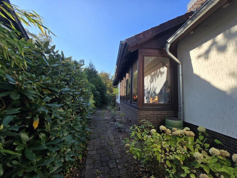 Fensterfront au�en Einfamilienhaus Celle / Wietzenbruch